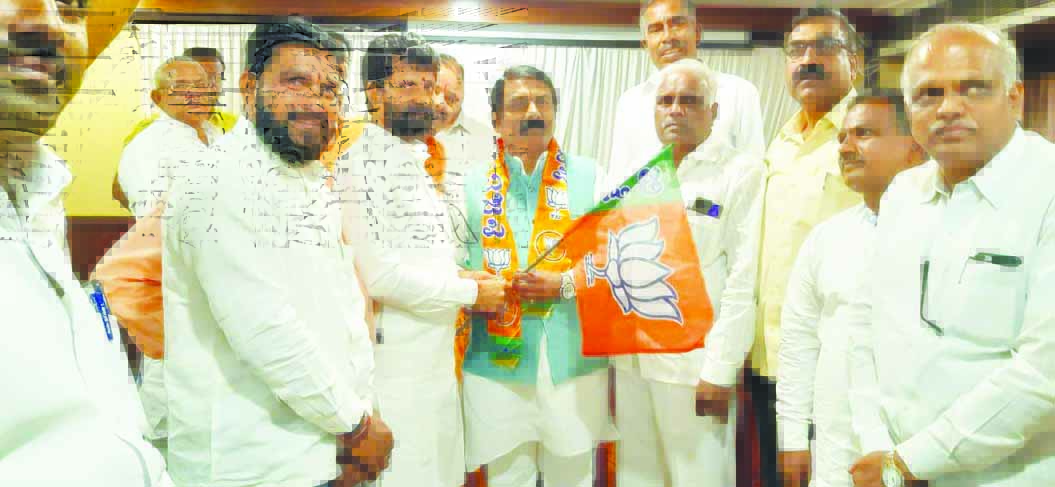 ಗ್ರಾಮೀಣ ಬಿಜೆಪಿ ಅಧ್ಯಕ್ಷರಾಗಿ ಸಂಜಯ ಪಾಟೀಲ ಆಯ್ಕೆ 